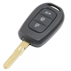 Remote Key Shell Case Fob 3B for Renault Duster Trafic Clio 4 Master 3 Logan