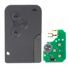 Mando a distancia inteligente de 3 botones, 433 MHz, PCF7961, para Renault Megane Scenic (2003-2008)