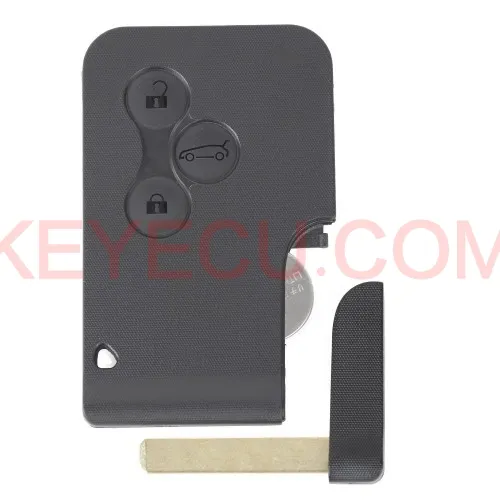 Sale Smart Remote Key Fob 3 Button 433MHz PCF7961 for Renault Megane Scenic 2003-2008