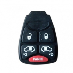Remote Rubber 4+1 Button for Chrysler