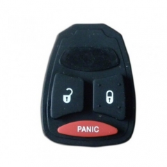 Remote Rubber 2+1 Button for Chrysler Big Button