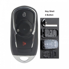Replacement Smart Key Case Shell Fob 4 Button for for Buick Encore 2017-2019