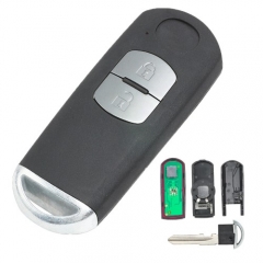 Smart Remote Key 2 Button 433Mhz ID83 for Mazda CX-5 FCC: SKE13E-01