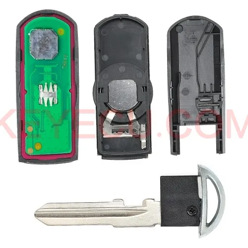 Genuine Remote Key Fob 3 Button 315MHz for Mazda SKE13E-01 CMIIT ID:2011DJ5486