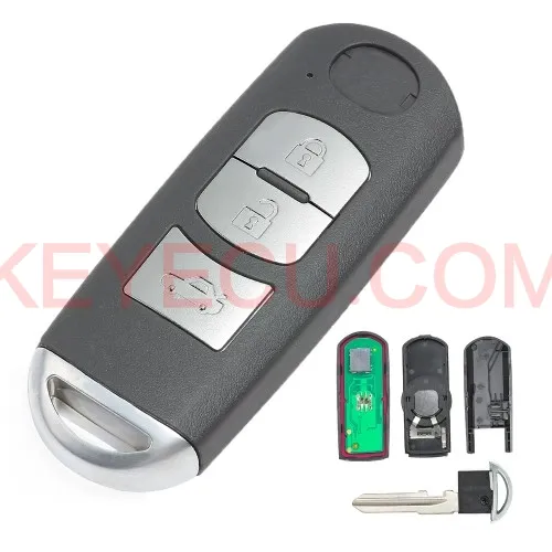 Genuine Remote Key Fob 3 Button 315MHz for Mazda SKE13E-01 CMIIT ID:2011DJ5486