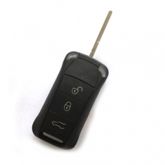 Flip Remote Control Key 3 button 315MHZ or 433MHZ for Porsche Cayenne Jeep 2004-2010