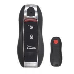 5PCS Smart Remote Key Shell 3+1 Button for Porsche Panamera