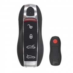 5PCS Smart Remote Key Shell 4+1 Button for Porsche Panamera