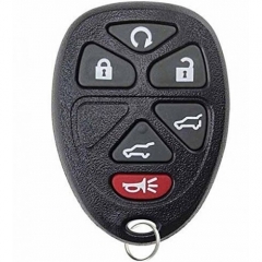 Remote Control Key 6 Button for Cadillac GMC Chevrolet OUC60270