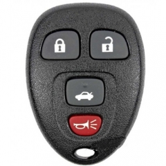 Remote Key 4 Button for Buick Chevrolet Pontiac FCC ID KOBGT04A/GM # 15252034