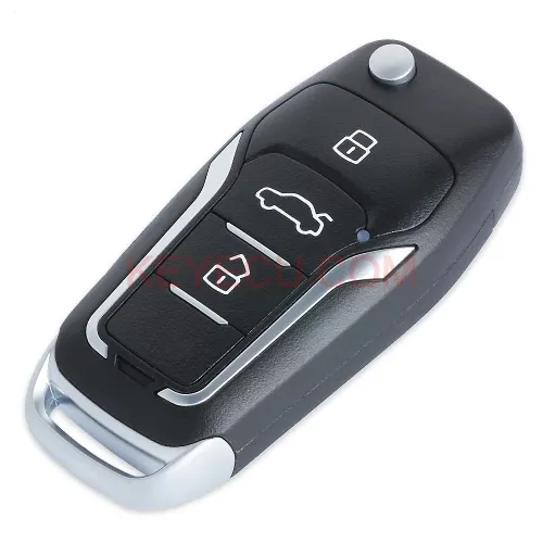 Upgraded Flip Remote Car Key Fob 433MHz ID46 for Mitsubishi Pajero NS and NT Series 11/2006 - 2014