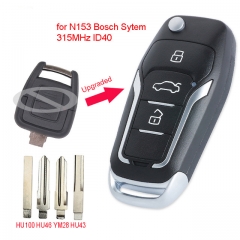 Upgraded Flip Remote Car Key Fob 315MHz ID40 for Holden Astra TS 2000-2004 in Australia