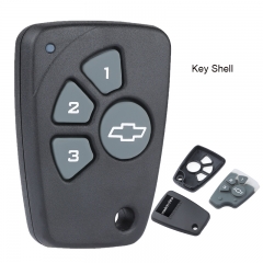 Remote Key Shell Case Fob for Chevrolet Cruze Spark Onix Silverado Volt Camaro