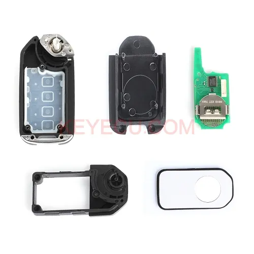 Upgraded Foding Remote Key Fob 3B 433MHz ID47 for Honda Civic City B-RV Accord