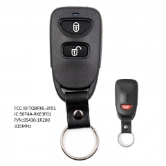 Remote Key Fob 315MHz for Hyundai Accent 2012-2014 P/N: 95430-1R200 TQ8-RKE-3F01