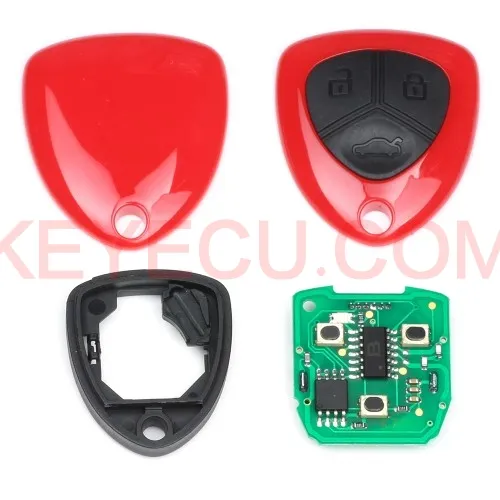 Upgraded Remote Key Fob 433MHz for Rover 25 45 Streetwise MG TF ZR ZS -YWX000360