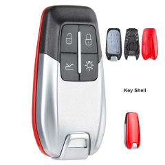 Smart Luxury Remote Key Shell 4 Button for Ferrari 458 588 488GTB LaFerrari No Logo