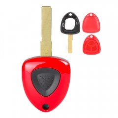 Replacement Remote Key Shell Case Fob 1 Button for Ferrari F430 2005-2009 No Logo