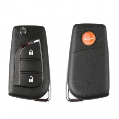 XHORSE English Version for Toyota Style Universal Remote Key Fob 2 Button for VVDI Key Tool