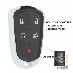 Upgraded Smart Proximity Remote Key Fob for Cadillac SRX ATS XTS - NBG009768T