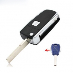 Modified Folding Remote Key Shell Case Cover FOB for Fiat Punto Bravo Doblo