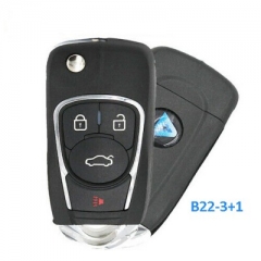 KEYDIY Universal KD Remotes B-Series B22-3+1 for KD900 KD900+ URG200+ KD-X2