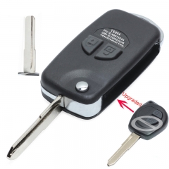 Modified Folding Remote Key Shell 2 Button for Suzuki SX4 Swift