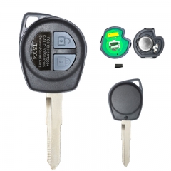 Complete New Uncut Remote Key 2 Button 433MHz ID46 for SUZUKI Swift 2007-2013