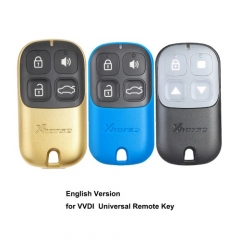 XHORSE Multicolor Universal Remote Key Fob 4 Button for VVDI Key Tool VVDI2