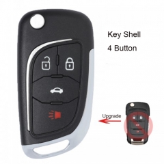 Modify Remote Key shell Case Fob 4B for Chevrolet Equinox Camaro Cruze Spark