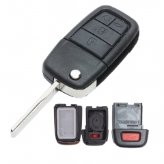 Flip Remote Key Shell 4+1 Button For Pontiac G8 2008-2009