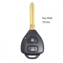 Remote Key Shell 2 Button for Toyota Camry Corolla Hilux Prado