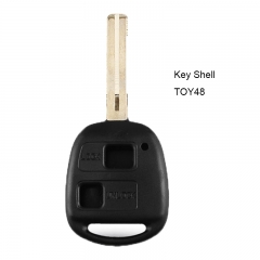 Remote Key Shell 2 Button Short for Toyota TOY48 Blade (without the words and Logo)