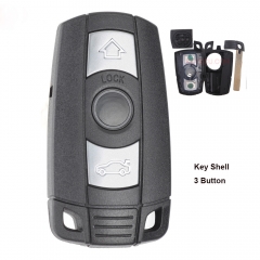 Smart Remote Key Shell 3 Button for BMW 1 3 5 6 7 E90 E93 E92 M3 M5 X3 X5