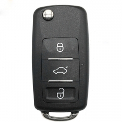 Xhorse Universal Remote Key VW B5 Type 3 Button for VVDI Key Tool XKB510EN
