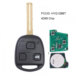 Remote Key 3B 4D68 314.4MHz for Lexus RX330 RX350 RX400h RX450h FCC: HYQ12BBT