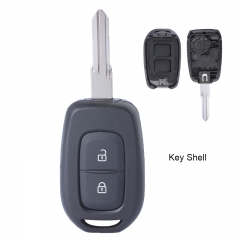 Remote Key Shell Case Fob 2 Button for Renault Duster Dokker Trafic Master 2013-2017