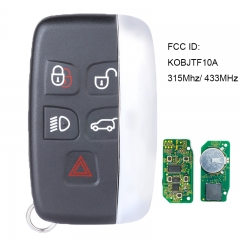 Smart Remote Key Fob 315Mhz/ 433MHz for Jaguar XF XJ XK 2013-2017 FCCID: KOBJTF10A