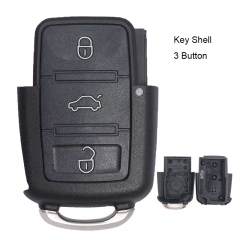 Remote Key Shell 3 Button for VW