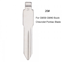 10 Uds KEYDIY mandos a distancia universales Flip Blade 26 #, GM39 GM40 GM41 para Buick, Chevrolet, Oldsmobile, Pontiac, Hummer