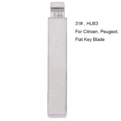 10PCS KEYDIY Universal Remotes Flip Blade , HU83 for Citroen, Peugeot, Fiat