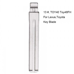 10 unidades de distancia universal KEYDIY con hoja de tapa 13 #, TOY40 Toy48FH para Lexus,Toyota