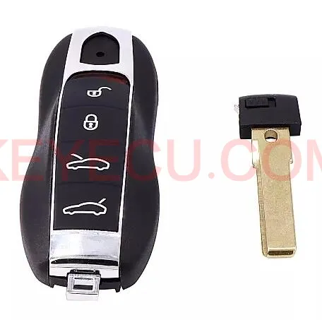 Semi-Intelligent 4+1 Button Remote Key ASK 315MHz PCF7945P 49 Chip for Porsche Panamera HU66 FCC ID: KR55WK50138