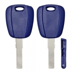 10PCS/Lot Transponder Key Shell Case for for Fiat SIP22 Blue / Black