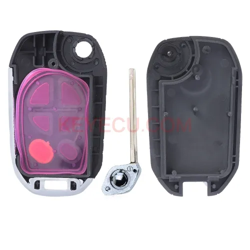 Modified Filp Remote Key Shell 5 Button for TOYOTA Highlander Sequoia Sienna Tacoma Tundra Avalon Solara FCCID: GQ43VT20T