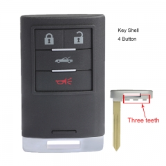 Remote Key Shell Case 4B Fob for Cadillac XLR, for Chevrolet Corvette M3N5WY7777A