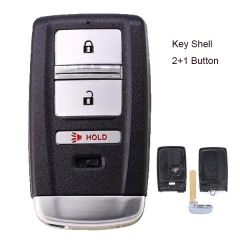 Replacement Smart Remote Key Shell 2+1 Button for Acura MDX RDX ILX TLX 2014-2019 - FCC: KR5V1X