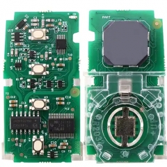 Keyless-Go Smart Remote PCB Board 3+1 Button FSK 434.4MHz Board # 61A651-0101 ID88 Chip TOY12 Blade for Malaysia Toyota F43