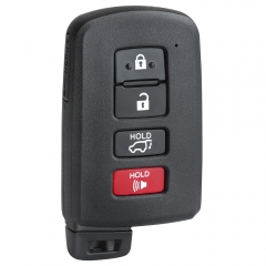 Smart Remote Key Fob FSK 312MHz / 314MHz /315MHz/433MHz 88 Chip for Toyota RAV4 RAV 4 2013 - 2018 FCC: HYQ14FBA - 0020 P/N: 89904-0R080
