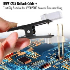 BMW CAS4 Data Reading Socket Clip Adapter + Reflash Cable for VVDI PROG Programmer No Remove Components